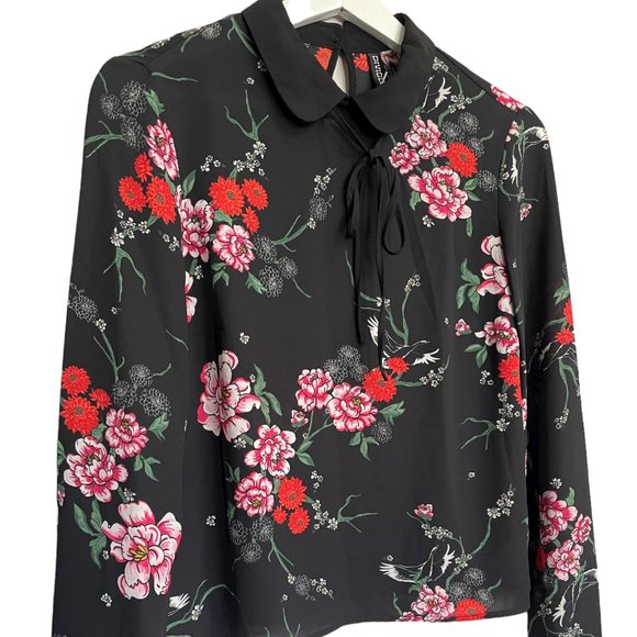 Divided by H&M Patterned Chiffon Blouse - Picture 2 of 5